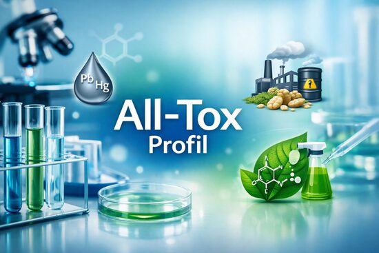 All-Tox Profil - Metale ciężkie + Mykotoksyny + Toksyny środowiskowe + Glifosat